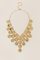 Francesca's Athens Statement Necklace - Gold