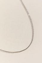 Francesca's Sterling Delicate Chain Necklace - Silver