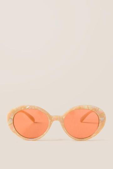 Francescas Proxy Round Sunglasses - Pink