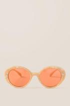 Francescas Proxy Round Sunglasses - Pink
