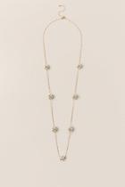 Francesca Inchess Willow Pearl Cluster Station Necklace - Pearl