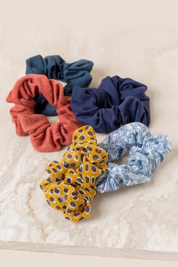 Francesca's Malina Scrunchie Set - Multi