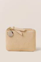 Francesca's Anya Coin Pouch In Beige - Beige