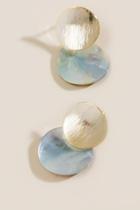 Francesca's Kaitlyn Mother Of Pearl Statement Studs - Pearl