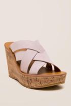 Indigo Rd. Vechi Weaved Strap Wedge - Pale Pink