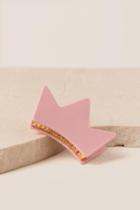 Francesca's Pink Princess Claw Clip - Pink