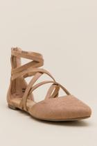 Report Bree Strappy D'orsay Flat - Camel