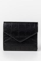Francesca's Willow Envelop Small Wallet - Black