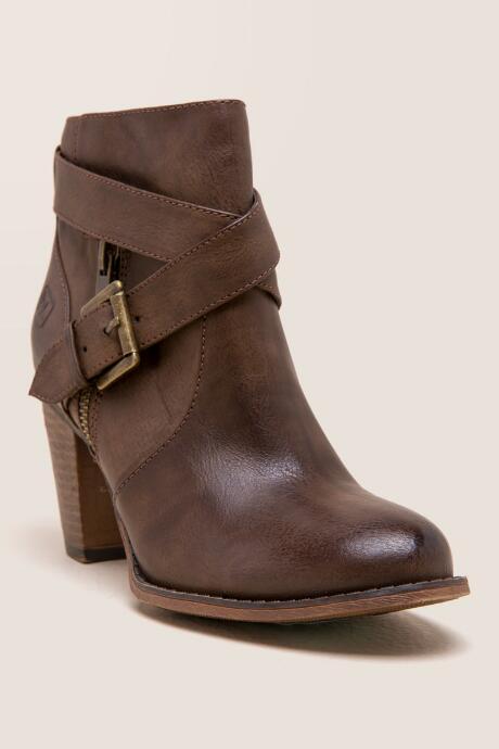 Cl By Laundry - Dude Ranch Buckle Bootie - Brown
