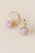 Francesca's Amori Fireball Drop Earring In Pink - Pink