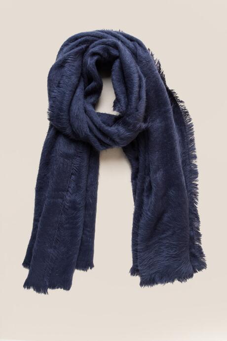 Francesca's Talya Textured Blanket Scarf - Peacock