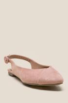 Francesca Inchess Report Brighton Sling Back Flat - Pink