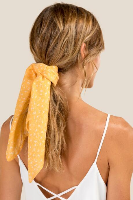 Francesca's Marlo Marigold Scarf - Marigold