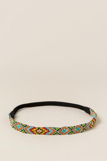 Francesca's Lainey Beaded Headband - Multi