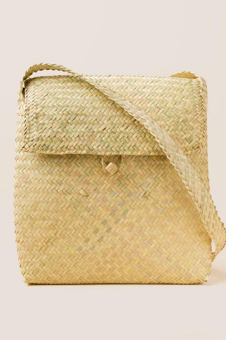 Francesca's Celine Palm Crossbody - Natural