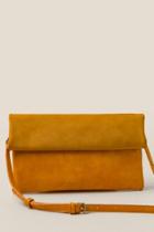 Francesca's Amelia Fold-over Clutch - Marigold