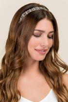 Francesca's Ashleigh Embellished Headwrap - Black