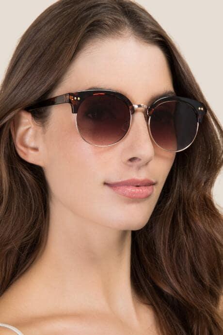 Francesca's Airdale New Classic Sunglasses - Tortoise