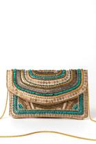 Francesca's Egyptian Style Clutch - Turquoise