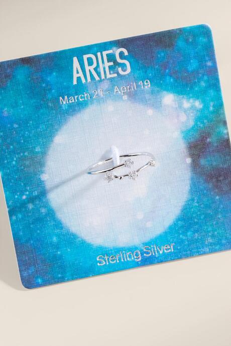 Francesca's Aries Constellation Sterling Ring - Silver