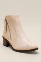 Fergalicious Harding Snake Skin Boot - White