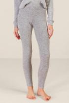 Francesca's Belle Cozy Hacci Legging - Heather Oat