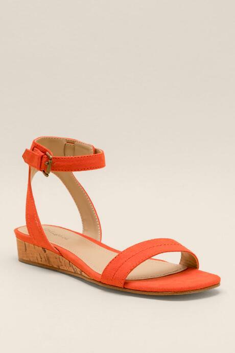 Indigo Rd. Indigo Rd Fonte Sliver Wedge Sandal - Orange