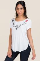 Alya Love Is All You Need Graphic Tee - White