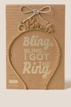 Francesca Inchess Kayla Bride Headband - Gold