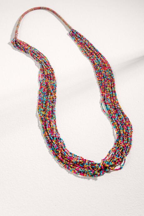 Francesca's Etta Beaded Necklace - Multi