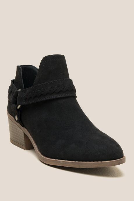 Fergalicious Integrity Side Chopout Ankle Boot - Black