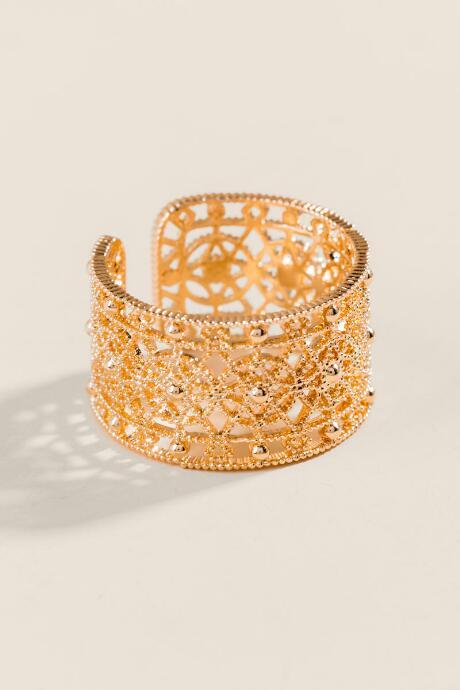 Francesca's Ciara Filigree Band Ring - Gold