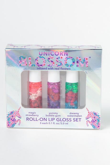 Blossom Unicorn Lip Gloss Set - Multi
