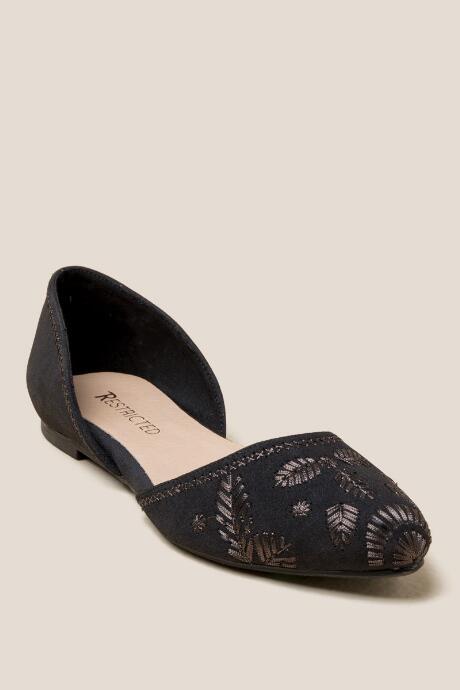 Restricted Gold Coast D'orsay Flat - Black