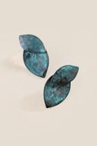 Francesca's Ariana Patina Earrings - Turquoise