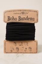 Francescas Boho Bandeau In Black - Black
