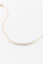 Francesca's Carson Freshwater Pearl Strand Necklace - Gold