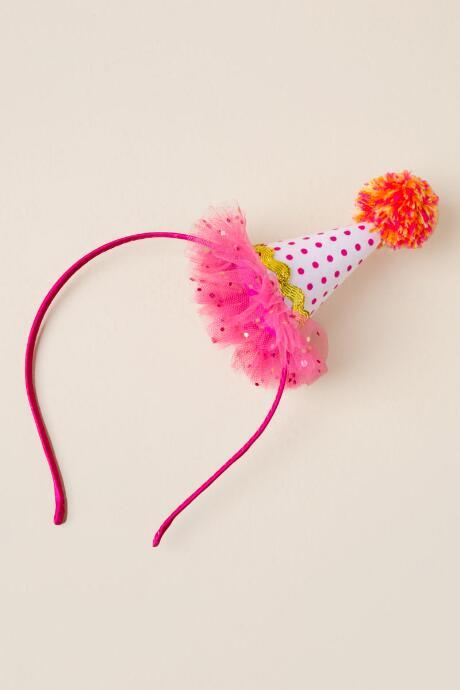 Francescas Nina Party Hat Headband - Pink