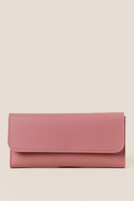 Francesca's Elsa Snap Close Wallet - Mauve