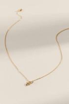 Francesca's Jocelyn Star & Cubic Zirconia Pendant Necklace - Gold