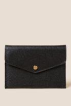 Francesca's Chelsea Slim Card Wallet - Black