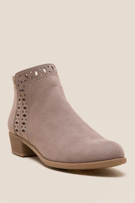 Indigo Rd Cadelen Laser Trim Ankle Boot - Taupe