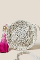 Francesca's Claire Knitted Crossbody - Ivory