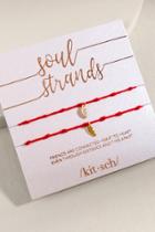 Kitsch Soul Strand Bracelet - Red