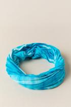Francesca's Blake Tie Dye Softwrap - Turquoise