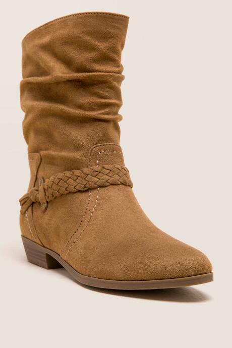 Indigo Rd. - Jalena Braided Slouch Boot - Tan