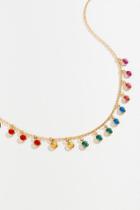 Francesca's Sonya Crystal Rainbow Necklace - Multi