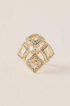 Francesca's Julie Pav Cutout Ring - Gold