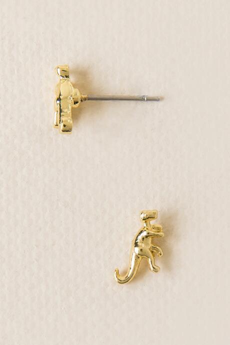 Francesca's T-rex Stud - Gold