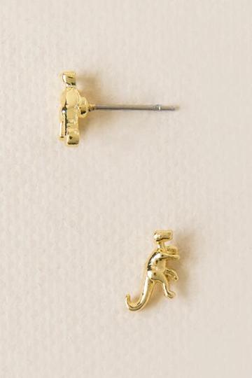 Francesca's T-rex Stud - Gold